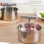 Máy thịt viên thủ công 6 / 12 lỗ Máy làm thịt viên bằng thép không gỉ đa chức năng Máy làm thịt viên tại nhà Nhà bếp Khuôn làm thịt viên Bộ làm VN
