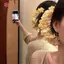 MJnmc Mục Vụ Hoa Tóc Chân Vải Màu Tím Vàng Hoa Nữ Hoa Ngọt Ngào Sti Cho Các Bữa Tiệc Và Chụp Ảnh Mới