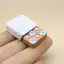 Nhà búp bê Mini Tic Tac Toe Set, Trò chơi bảng X O thực tế, Phụ kiện cảnh nhà búp bê để giả vờ chơi & đạo cụ chụp ảnh