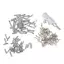 Heavy Duty M2 Steel 1.9 "Vành bánh xe Beadlo Vòng vít có cờ lê cho bánh xích địa hình 1 / 10 RC