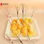 100 Chiếc Xiên Tre Barbeque Bar Dụng Cụ Nhà Bếp Cotail Pis Dùng Một Lần Nút Tre Xiên Nĩa Trái Cây Sti Cho Tiệc Gia Đình VN