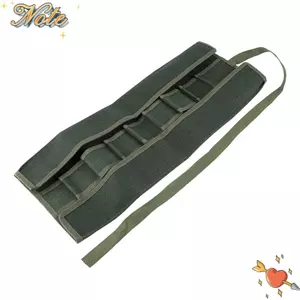 Túi lưu trữ cuộn công cụ NOTE1 1Pc​, 10 túi Túi đựng đồ có tay cầm làm vườn bằng vải Canvas​, Vải Canvas hạng nặng ​Cán đa chức năng​ Túi đựng dụng cụ cây cảnh​