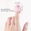 FAVORITEGOODS 30 chiếc Phấn Puff, Bột trang điểm miễn phí có thể giặt được, Puff ngón tay khô và ướt không gây dị ứng ngẫu nhiên Thân thiện với du lịch