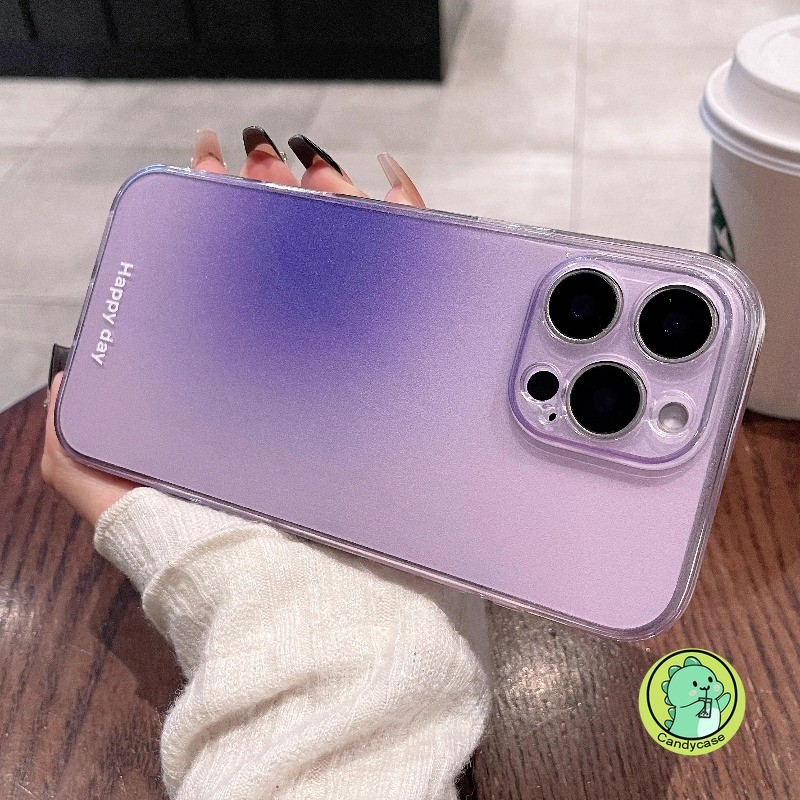 Ốp Điện Thoại Siêu Mỏng Màu Gradient Cho Samsung Galaxy M55 C55 M54 F54 M53 M52 M51 M44 M40S M36 M35 M34 F34 M33 M31 M31S 5G 4G Vỏ Điện Thoại Mềm Bảo Vệ Camera Đơn Giản Dễ Thương