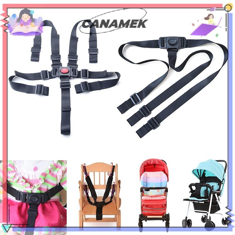 CANAMEK Ghế Ăn Cho Bé Đai An Toàn 3 / 5 Điểm Cho Bé Ăn Ghế Đai Xe Đẩy Bé Phụ Kiện Ghế Cao Pushchair Thắt Lưng CSF
