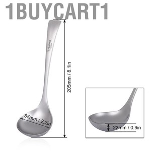 1buycart1 Tomshoo Pure Titanium Long tay cầm Spoon Hộ gia đình cắm trại ngoài trời