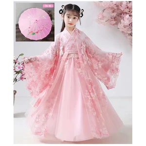 🔥 Phong cách trung quốc 🔥 Hán phục cổ đại cho bé gái Hanfu Bé Gái Đầm Công Chúa Trung Thu Lễ Hội Trẻ Em Trang Phục 2025 Cổ Tích Đường Trang Phục có hàng sẵn Tết Trung Thu ☃Bé gái ' Hanfu Mùa Hè Phong Cách Trung Hoa 2023 Công Chúa Siêu Cổ Tích Đầm Cổ