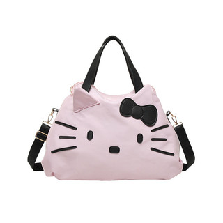 GS4 Hello Kitty Túi Du Lịch KT Mèo Thời Trang Dung Tích Lớn Đa Năng Túi Đeo Vai Nữ Hoạt Hình Túi Tote SG4