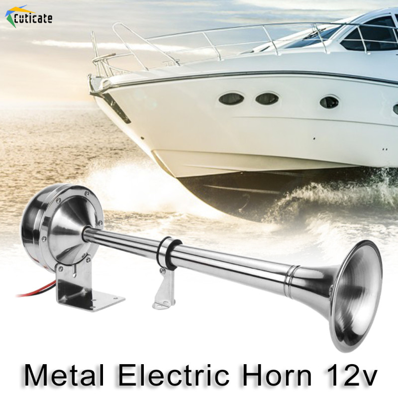 12v Thuyền Biển Sừng Thép Không Gỉ Trumpet Cho Tàu Tàu RV Trailer
