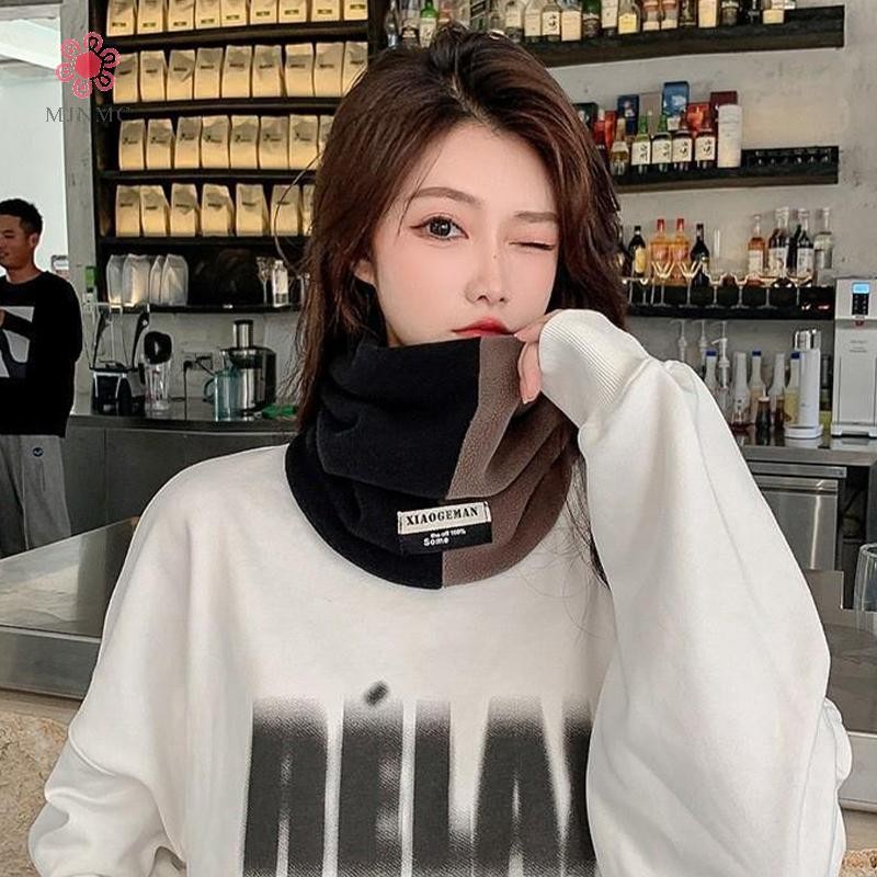 Mùa Đông Khăn Len Hai Lớp Dày Ấm Cho Nam Và Nữ - Phù Hợp Khi Đi Xe Đạp Trời Lạnh