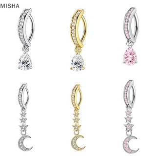 Misa Thời Trang Tinh Tế Bụng Nút Gợi Cảm Cơ Thể Xuyên Trang Sức Nữ Zircon Rốn Barbell Thời Trang Bụng Nhẫn Quà Tặng