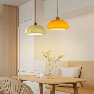 AIMI Đèn Chùm Bằng Gỗ Thời Trung Cổ Đèn Treo Trần Thủy Tinh Hình Bí Ngô Thích Hợp Cho Nhà Bếp Đảo Phòng Ăn Phòng Khách Phòng Ngủ