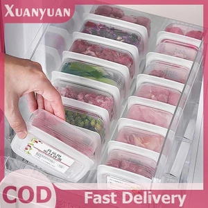 XUAN Hộp Bảo Quản Thịt Tủ Lạnh Di Động Trái Cây Tươi Giữ Hộp Tổ Chức Hộp Phô Mai Nhà Bếp Trong Suốt VN