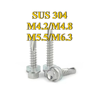 Vít bắn tôn inox 304 M4.2 / M4.8 / M5.5 / M6.3 [LXY-CB-1]