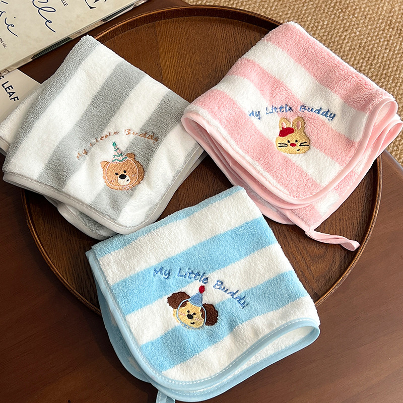 Khăn Mặt Trẻ Em Khăn Vuông Nhỏ Cho Bé Sơ Sinh Siêu Mềm Hơn Cotton Nguyên Chất Mềm Mại Thấm Hút Cho Bé Khăn Tay