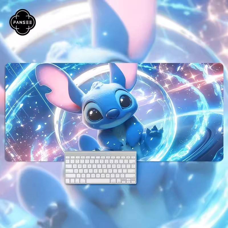 Stitch Mouse Pad Lớn Anime Hoạt Hình Mousepad Dễ Thương Tùy Chỉnh Laptop Để Bàn Miếng Lót Máy Tính Chơi Game Bàn Phím Phụ Kiện