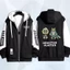 MONSTER HUNTER RISE hoạt hình anime dây kéo Áo khoác Hoodie áo khoác Unisex Top