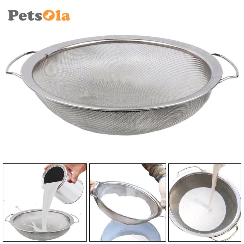 Bộ lọc sơn PETSOLA Sơn thép không gỉ thay thế dễ dàng làm sạch Xô sơn 60 lưới