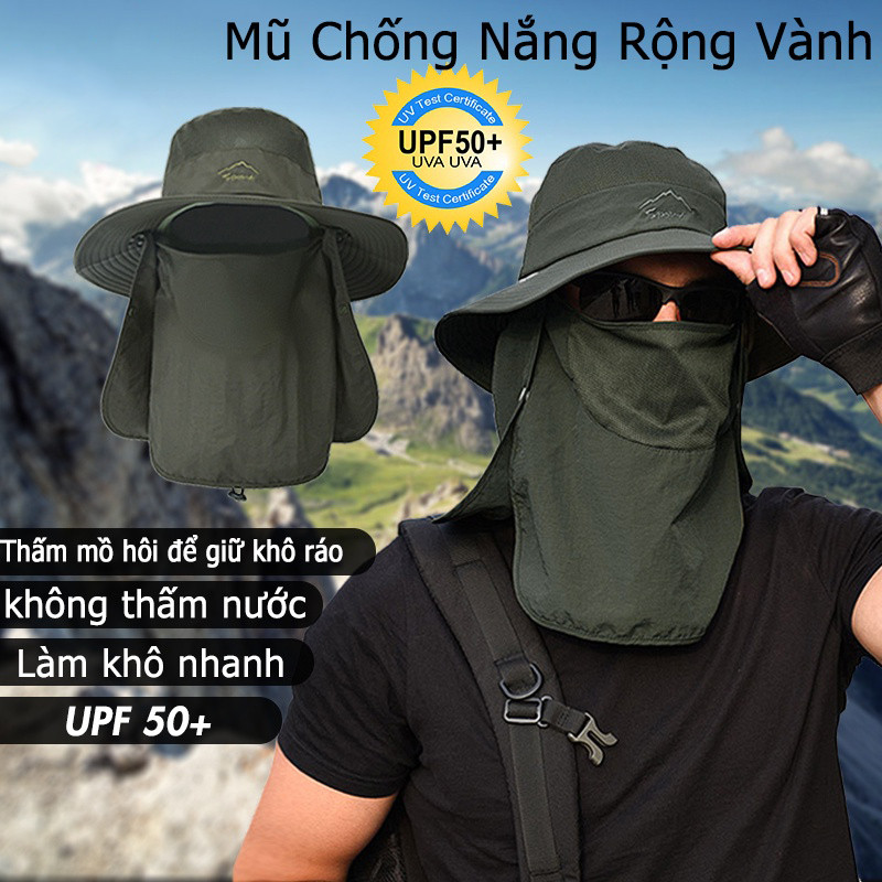 M6 Mũ Lưỡi Trai Ghống Nắng Tia UV Dùng Đi Gâu Gá / Leo Núi Mùa Hè Gho Nam Và Nữ MALAN