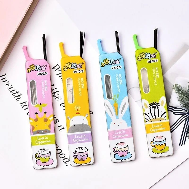 Ruột chì bấm 0.5mm giao mẫu ngẫu nhiên 2B/HB