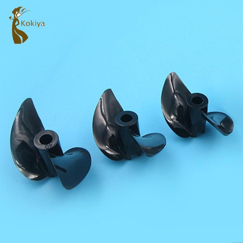 2x Dưới Nước RC Thuyền Tàu Phía Ngoài Cánh Quạt Đạo Cụ Cho Trục 3mm