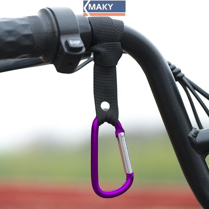 Onetimingcool 1/2 chiếc móc treo xe tay ga điện/xe đẩy bé/xe máy hợp kim nhôm D-hook
