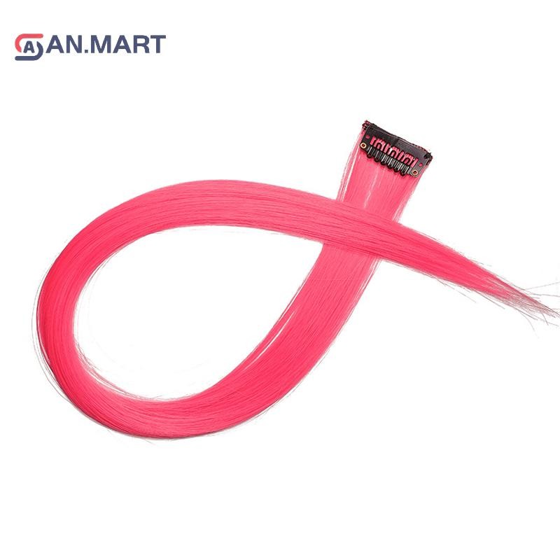 Bigdealssuper 60cm Tóc Nối Dài Kẹp Tóc Trong Tóc Dài Thẳng Tai Tóc Giả Kẹp Tổng Hợp Phần Nối Tóc Phụ Kiện Tóc Kẹp Tóc Siêu
