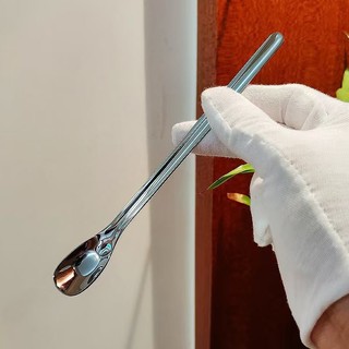 304 Phôi Thìa Inox Cấp Thực Phẩm Cho Bé Ăn Thìa Tráng Miệng Chim Tổ Thìa Lưu Niệm Mật Ong Thìa 6FBR