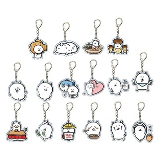 Cute JOKE BEAR AND FRIENDS Expression Acrylic Keychain Student Small Gift Decoration Creative Fun Small Pendant Toys