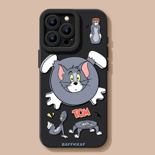 Ốp Lưng Cho Iphone 17 16 15 13 12 14 11 Pro Max 16E 7Plus 7 16 15 8 14 Plus XR XS X Max SE 2020 Sáng Tạo Hoạt Hình Vui Nhộn Chuột Mèo Dễ Thương Silicon Lỏng