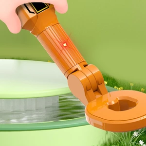 Máy dò kim loại trẻ em Có thể gập lại Truy tìm kho báu Đồ chơi giáo dục Máy dò kim loại đa năng Máy dò kim loại trẻ em