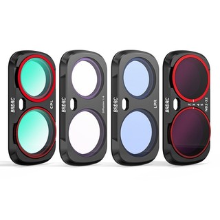 Dành cho Insta360 Luna Ultra lọc kính cường lực từ tính ND mờ màu đen mềm chống tia cực tím CPL phân cực phụ kiện máy ảnh