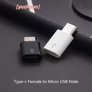 1 Cái Đầu Nối Chuyển Đổi Nam Type C Sang Micro USB Cho Bộ Chuyển Đổi Điện Thoại Android