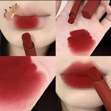 Son môi màu đỏ vani HERORANGE, Trắng, Đỏ và Nâu, Son môi bùn, Nâu