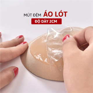 Miếng Độn Tim Nâng Ngực  Đệm 2cm Dán Áo Siêu Chắc Nâng Đẩy Sử Dụng Nhiều Lần BRA13