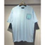 Chất Lượng Cao Đường Phố Cao Phong Cách Mới Rời Sợi Đôi Cotton Nóng Kim Cương In Hình Cotton Nguyên Chất Áo Thun Tay Ngắn