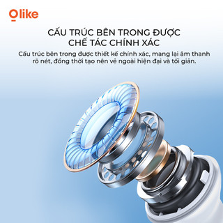 Olike E208 Tai Nghe Có Dây 3.5mm/Lightning/Type-C Tai Nghe Nhét Tai Có Mic Gọi HD Âm Thanh HiFi Bass Mạnh Độ Trễ Thấp Cho iPhone Samsung Xiaomi OPPO Huawei Laptop PC Máy Tính Bảng