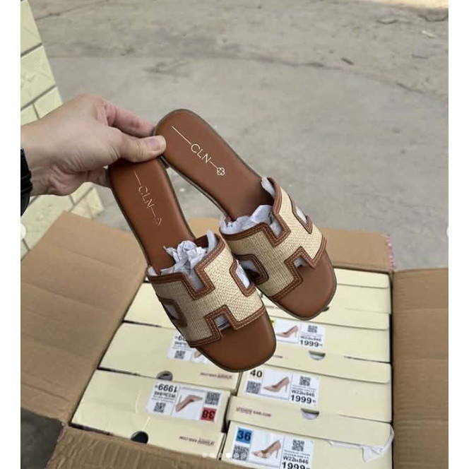 DÉP BỆT QUAI NGANG CLN MASE SLIDES CHỮ H
