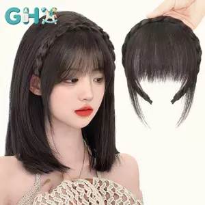GHX Tóc Giả Không Khí Nổ Tự Nhiên Vô Hình Thẳng Nổ Liền Mạch Tự Nhiên Trán Giả Nổ Dụng Cụ Kiểu Tóc VN