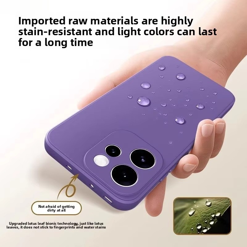 Ốp lưng Oppo Reno15/Pro/Mini/Max chống sốc, silicon TPU mềm, cảm giác da, cho Reno15 F/FS/Reno15c