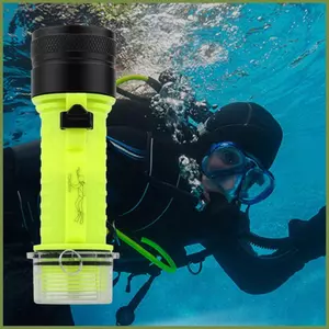 Đèn Pin Dưới Nước Sáng Nhỏ An Toàn Đèn Flash Chạy Bằng Pin Cho Lặn Biển Hồ Sông Hồ Ngoài Trời kouvn