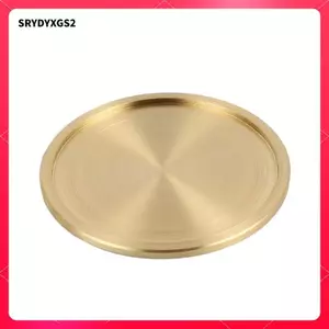 Tấm lót đồ uống chịu nhiệt bằng đồng thau phong cách Châu Âu để trang trí nội thất và đặt bàn