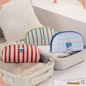 Túi sắp xếp đồ lót du lịch CHEESELY, Túi lưu trữ áo ngực nhẹ hoạt hình, Túi phân loại đồ lót bền cầm tay chống thấm nước Mew cho quần áo thân mật