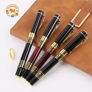 CANAMEK Viết Mịn Hạt Đài Phun Nước Bút Họa Tiết Cổ Điển Bút Văn Phòng Trường Chữ Ký Thư Pháp Sinh Viên Văn Phòng Phẩm Vật Dụng Quà Tặng CSF