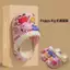 Size20-35 Peppa Pig Hoạt Hình Trẻ Em Lỗ Giày Trang Bé Gái Đế Mềm Dép Cho Mùa Hè Ngoài Trời