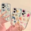 Màu Hoa Sinh Vật Biển Dành Cho Xiaomi POCO X5 X3 F6 M6 Pro X4 GT F4 15 Ultra Shell 3D Sóng Mềm Chống Sốc TPU Bảo Vệ Họa Tiết Silicon