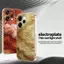YJD Ốp Lưng Cho OPPO Reno15 Pro Reno15F Đá Cẩm Thạch Dòng Da Mạ Điện Cạnh Chống Rơi Vỏ Điện Thoại