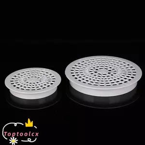 TOPTOOLCX Sàn thoát nước, Vỏ thoát nước ban công bằng nhựa chống tắc, Ống thoát nước bẫy lá tròn bền bỉ