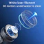 Zellmann 21700 Pin Lặn 30M + Đèn pha lặn chống nước siêu sáng chuyên nghiệp Dây tóc Laser trắng Đèn pha dưới nước để lặn cắm trại