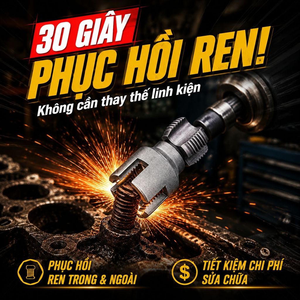 ⚡Ship Nhanh⚡Mũi khoan taro một thể chính xác trong ngoài | Khoan ren nội ngoại tinh vi | Bộ dụng cụ khoan lỗ ren đa năng